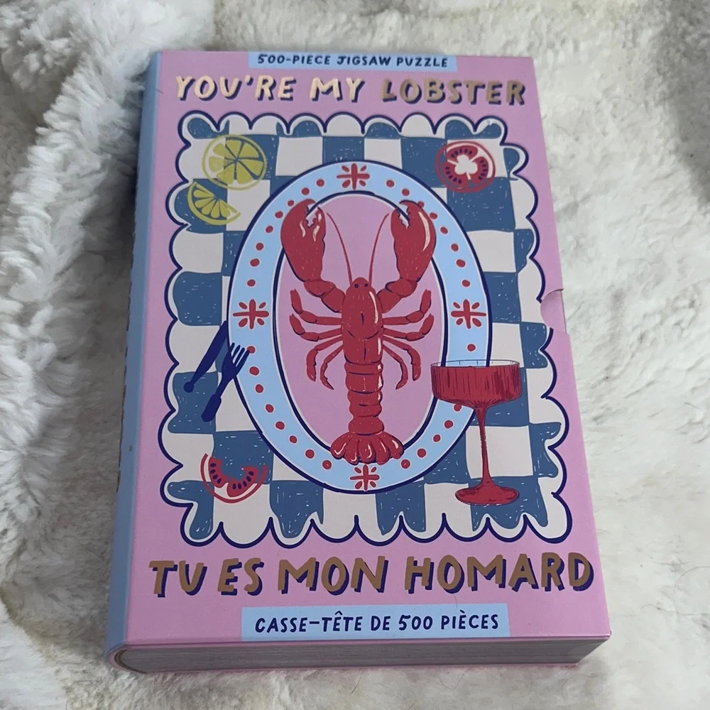 Coastal lobster 500 piece jigsaw puzzle